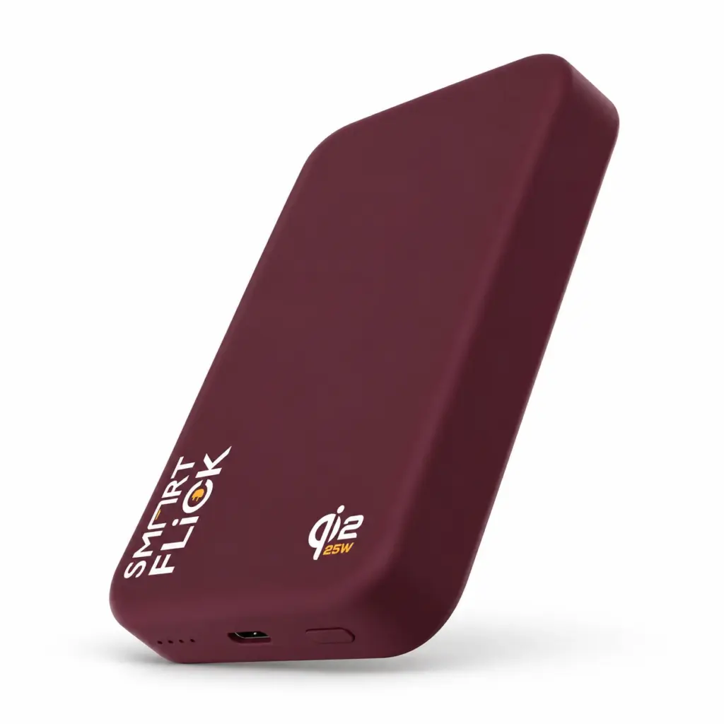SmartFlick MagFlick Ultra — Qi2 25W Certified 10000mAh Magnetic Power Bank